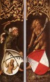 Sylvan Men with Heraldic Shields Albrecht Durer